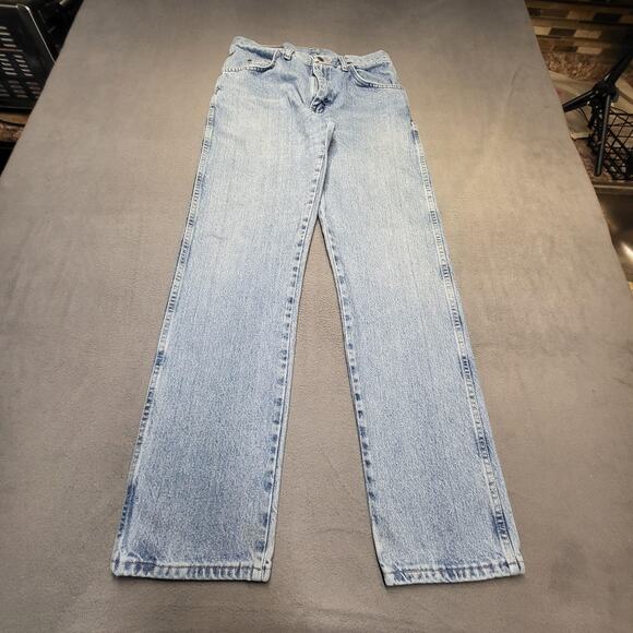 Wrangler Jeans Mens 31x32 Regular Fit Premium Denim 96501SL Vintage Style - Picture 1 of 9